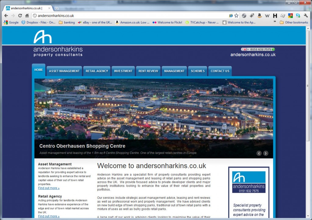 homepage